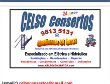 Tablet Screenshot of celsoconsertos.com